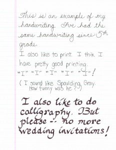 Toni's_Handwriting Tonis Handwriting 232x300 The End of Cursive Writing?