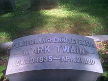 TwainGrave TwainGrave Happy Anniversary Mark Twain