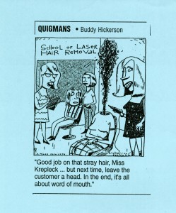 Quigman1 249x300 The Quigmans Comic Strip   Sometimes Funny and Sometimes Not