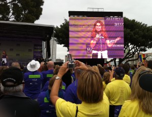 Maria 300x231  Maria Shrivers Alzheimer March in Long Beach, CA