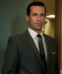 Jon Hamm promo photo Mad Men as Don Draper in suit and tie. jon hamm 251x300 Why I Love Baseball Part 6