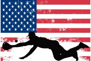 BaseballGuyFlag BaseballGuyFlag 300x203 Baseball Season Is Over—Ive Got the Shakes!
