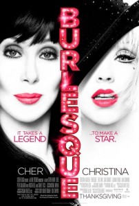 burlesque 202x300 Burlesque: Cher and Christina Aguleria Shine – The Movie Not So Much